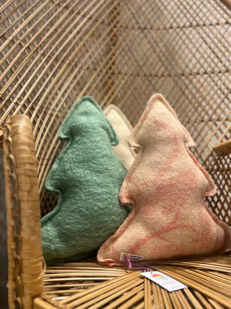 Mystery Quilt Tree Pillow