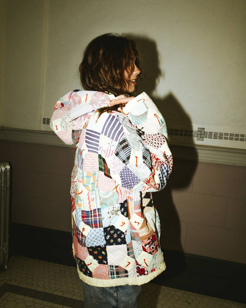 Quilt Hoodie-Medium