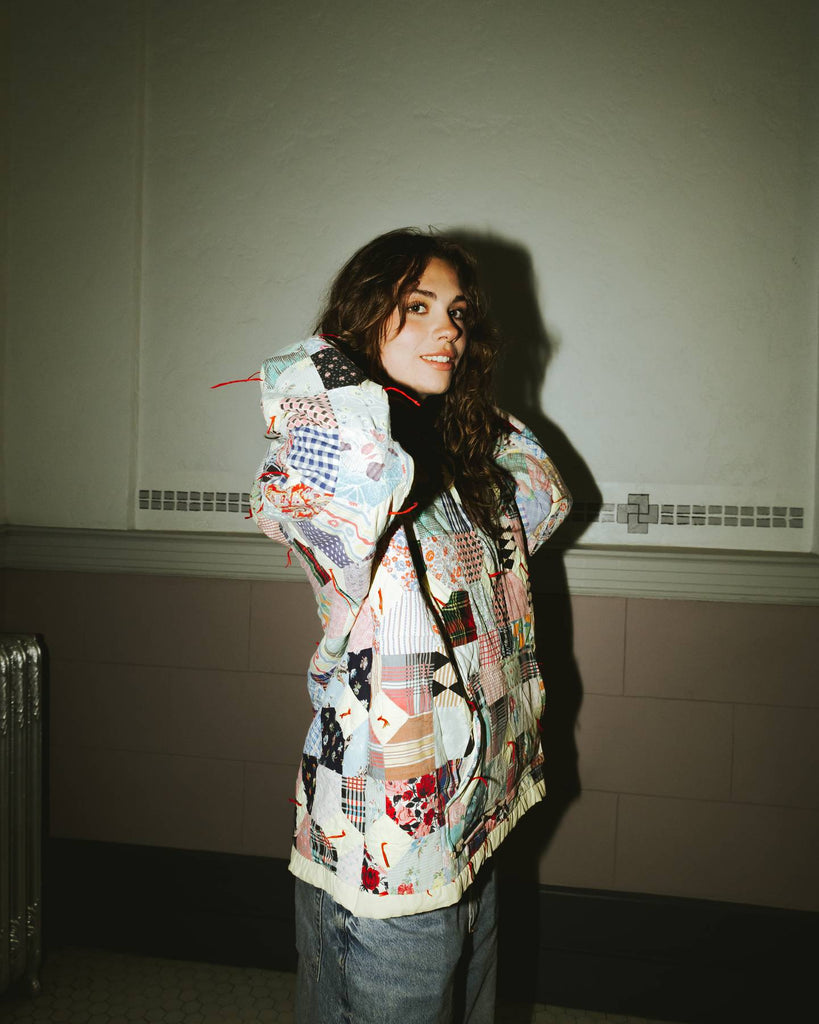Quilt Hoodie-Medium