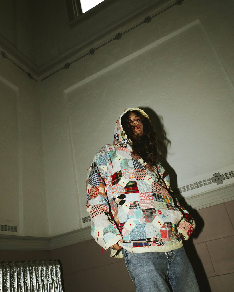 Quilt Hoodie-Medium