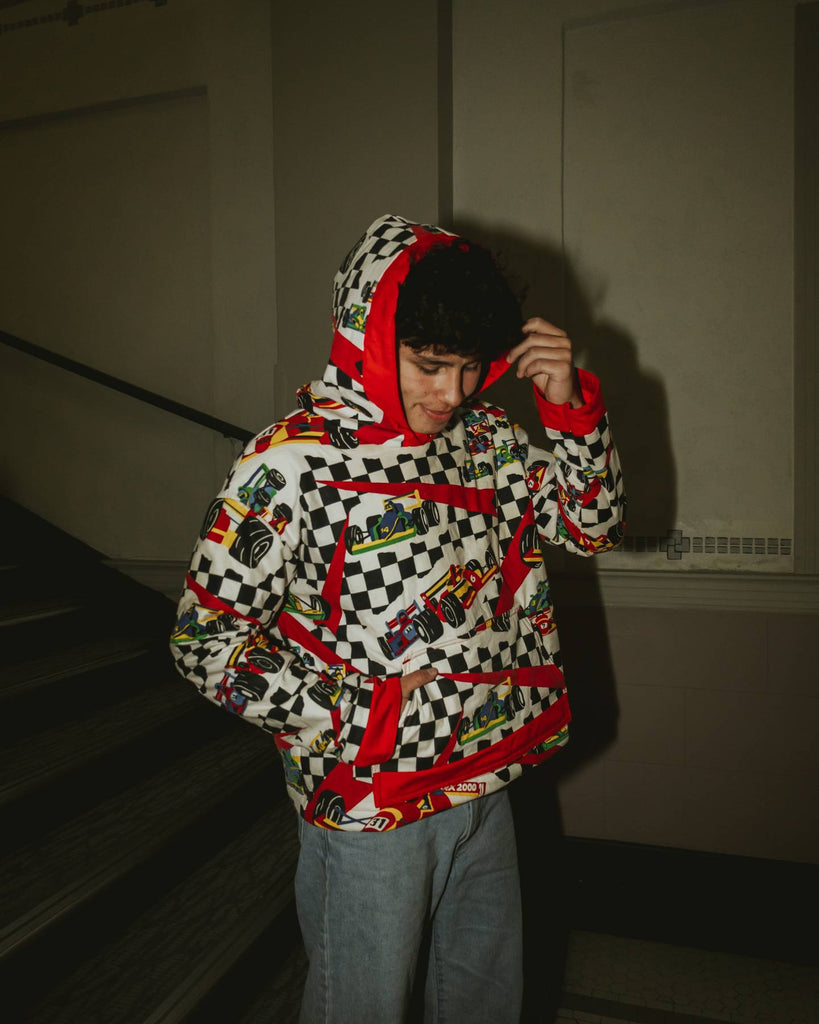 Quilt Hoodie-Medium