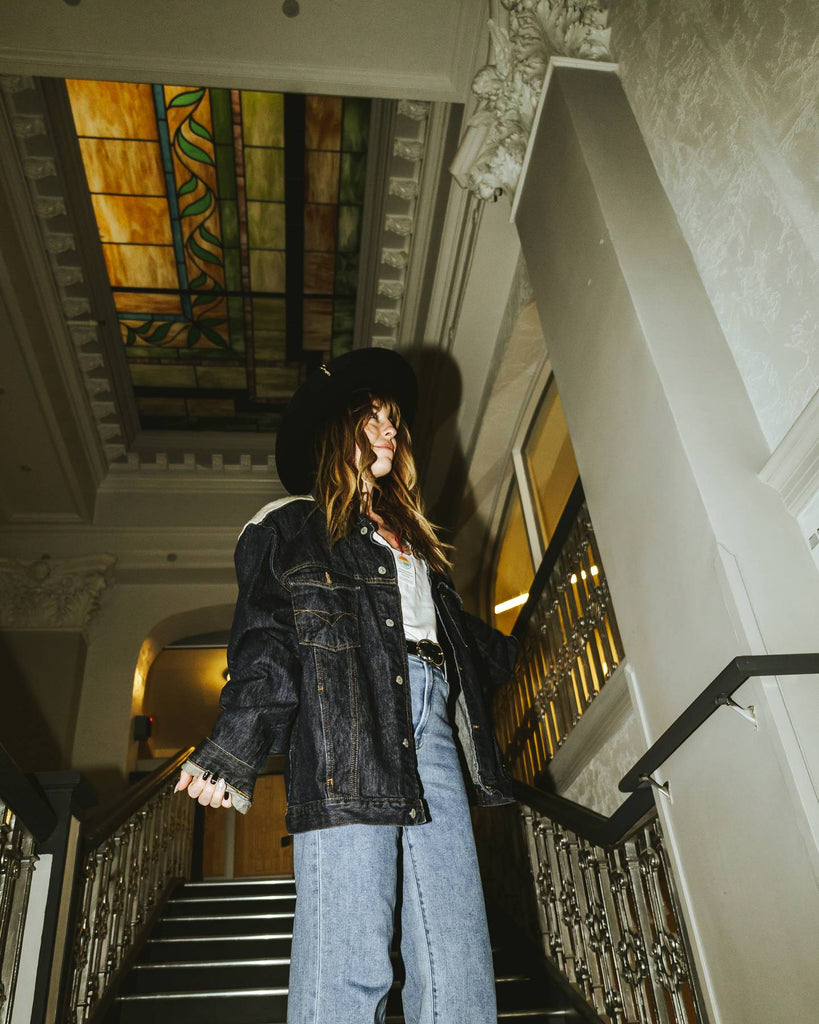 Patchwork Jacket-X Large