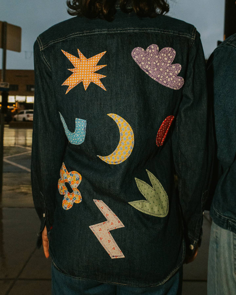 Patchwork Shirt-X Small