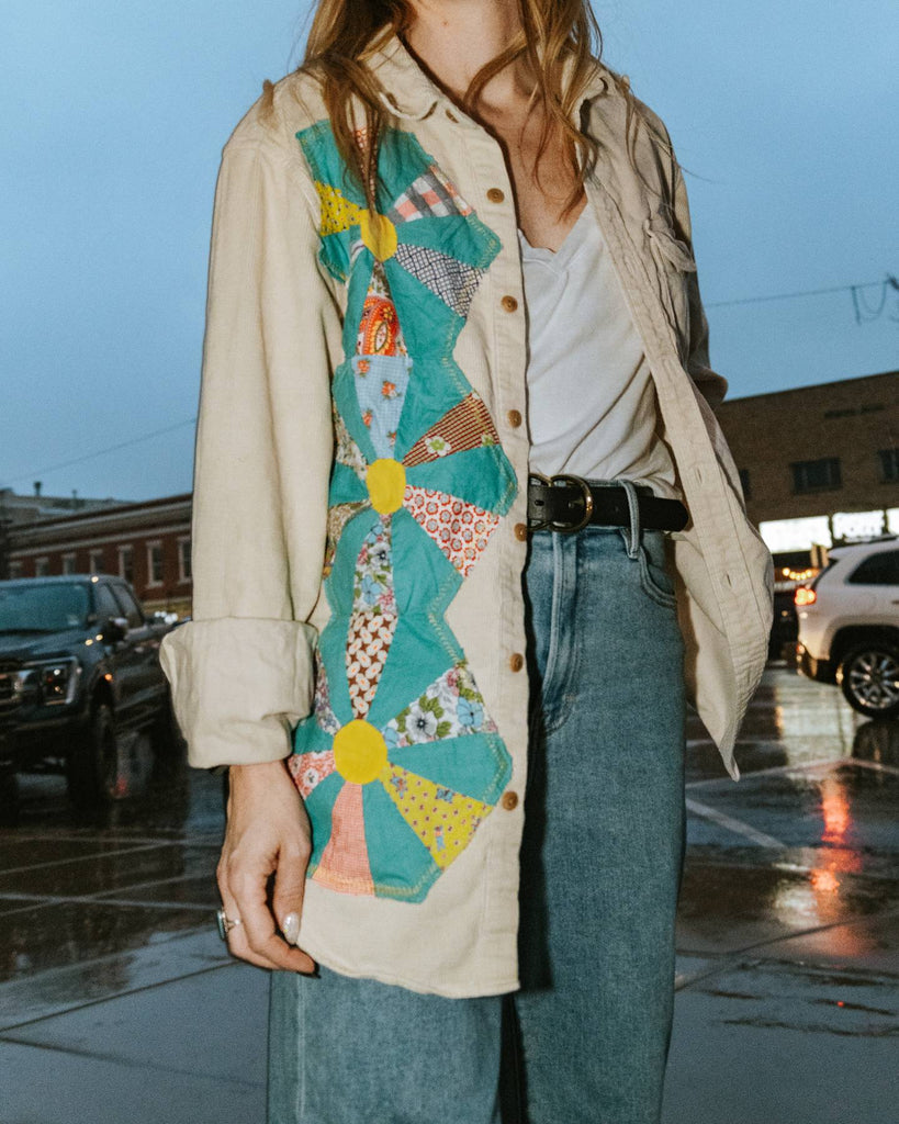 Patchwork Shirt-Small