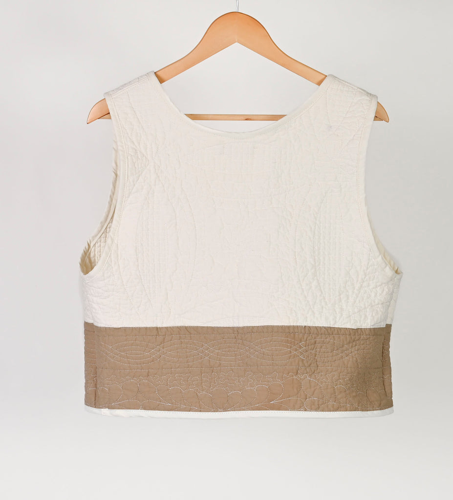 Tie-Up Vest-X-Small