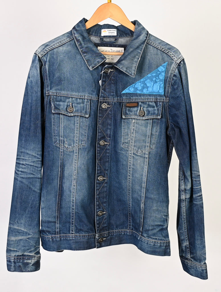 Patchwork Jacket-Medium