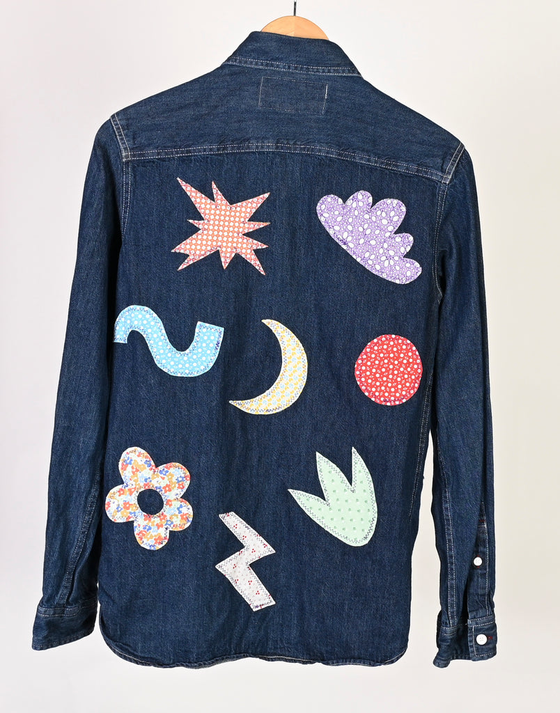 Patchwork Shirt-X Small