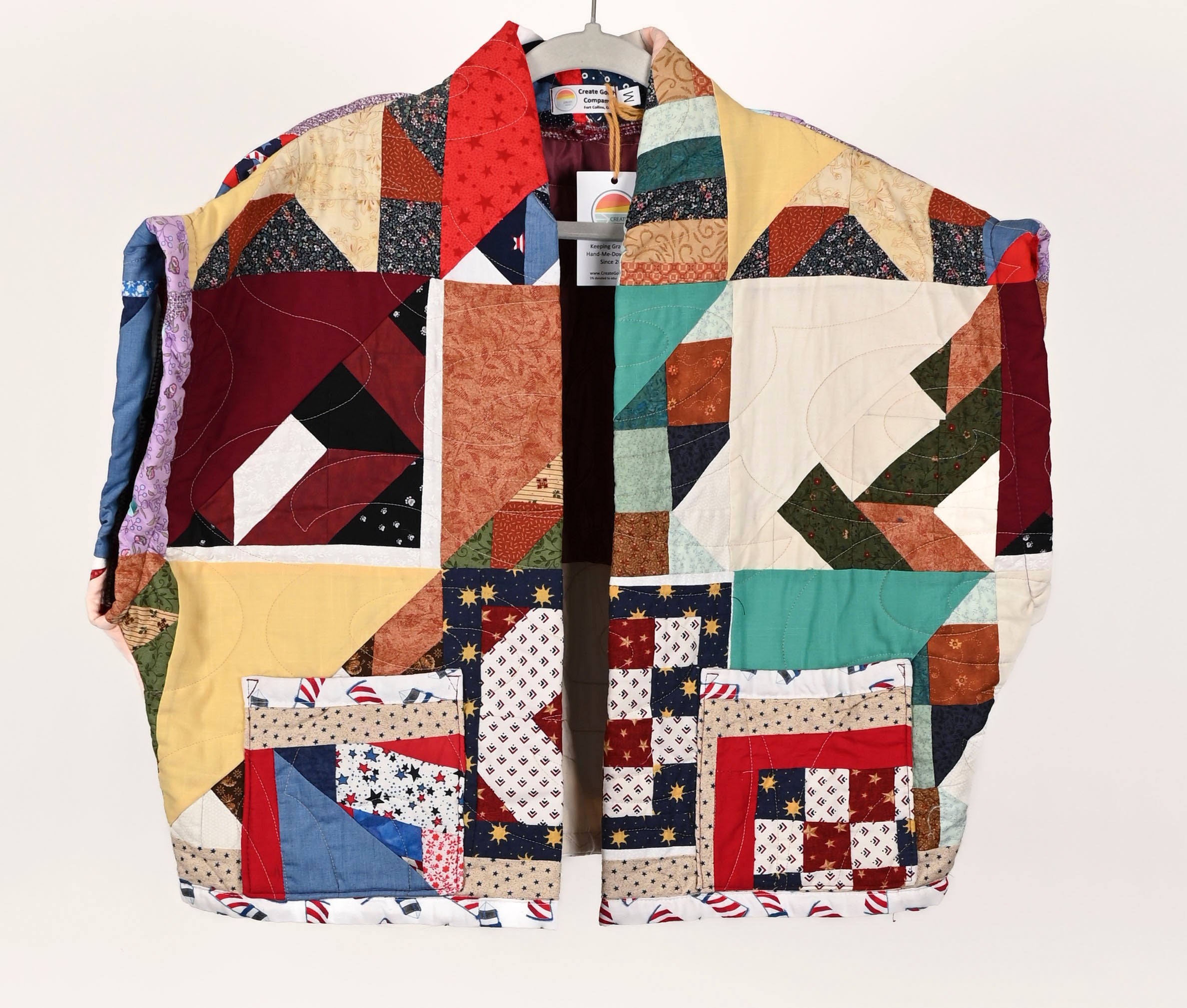 Medium Quilt Vest | Create Good Company