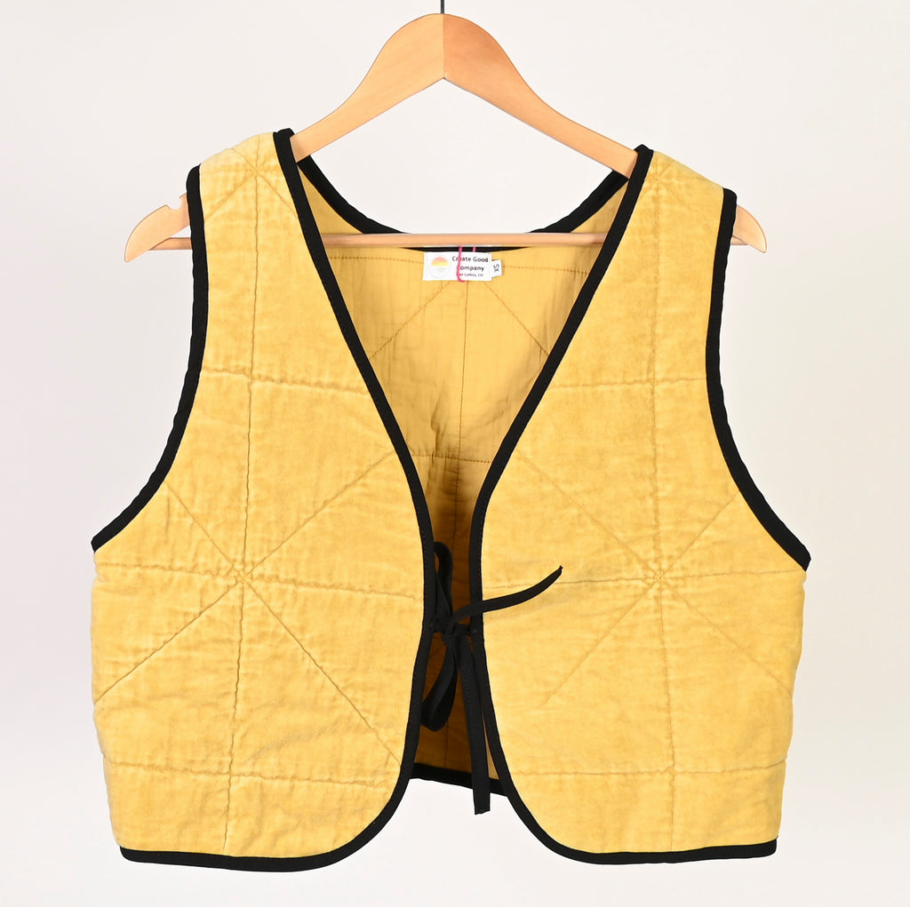 Tie-Up Vest-X Small