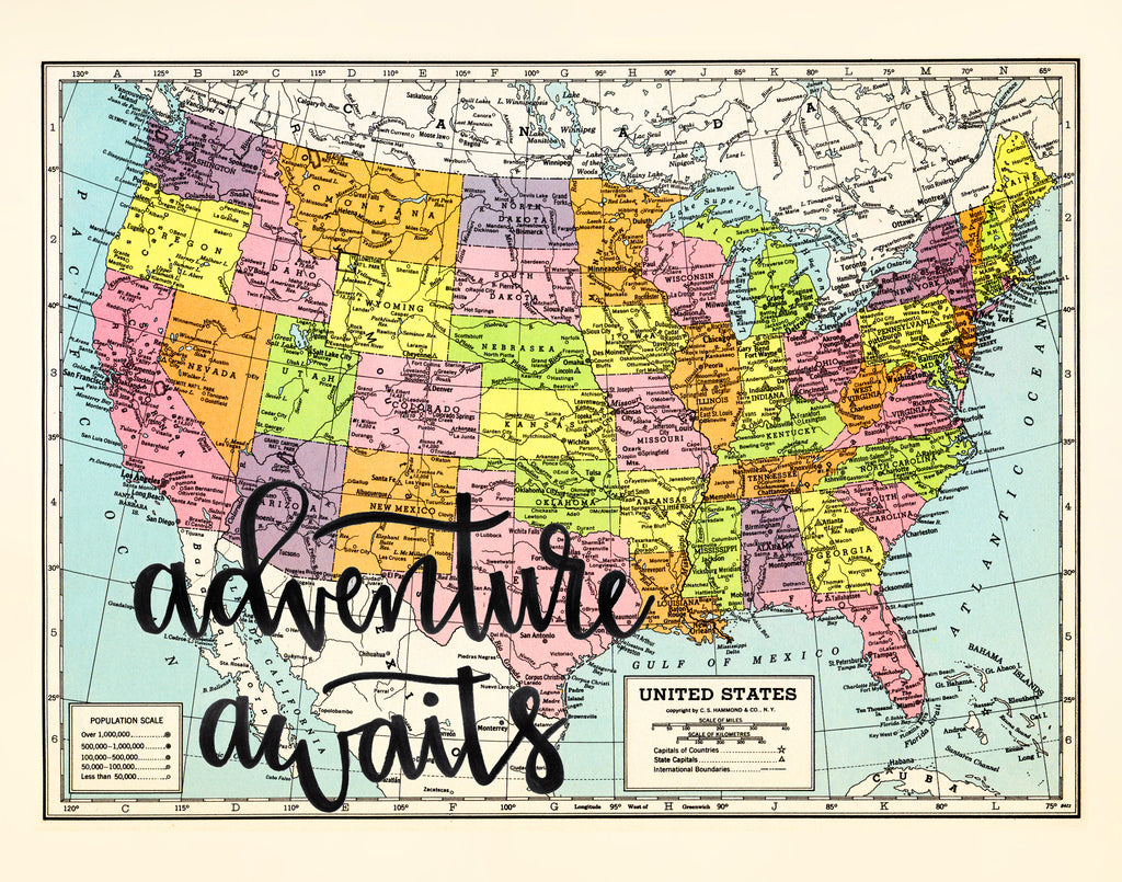 Printable Us Map printable-us-map